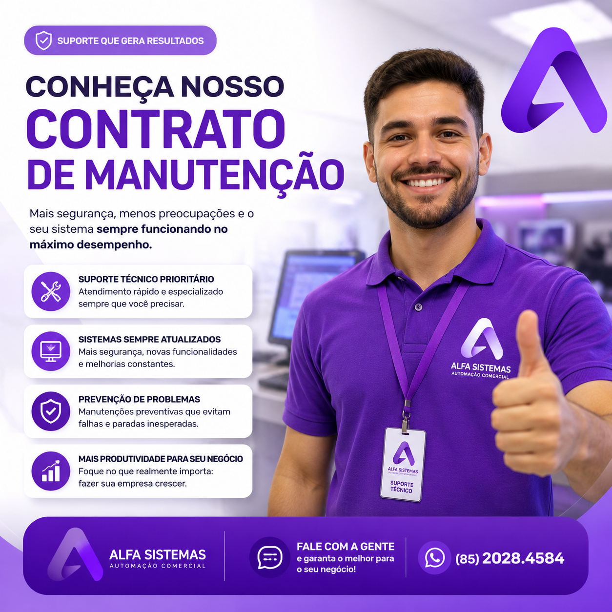 Contrato de Manutenção Preventiva - Alfa Sistemas